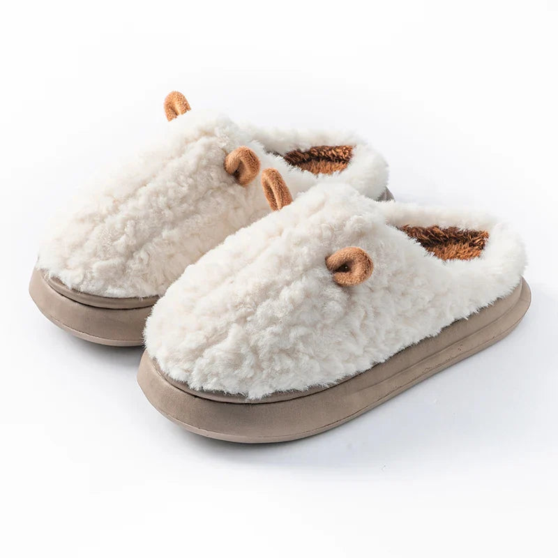 chaussons confortables style ludique