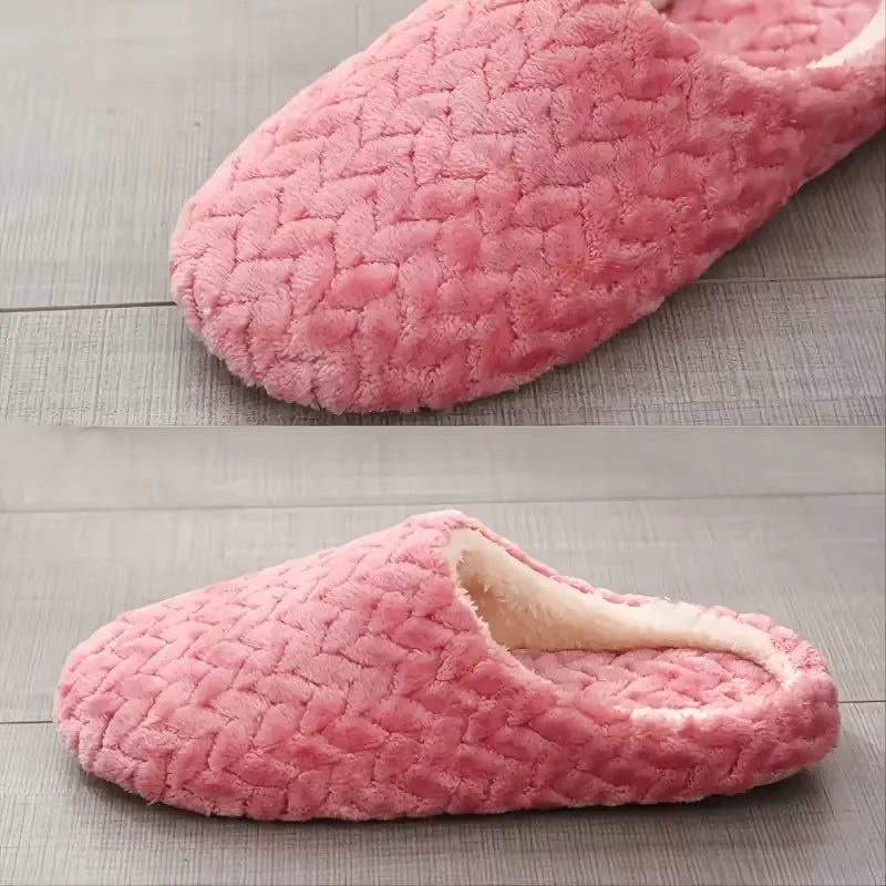 chaussons confortables style slip-on